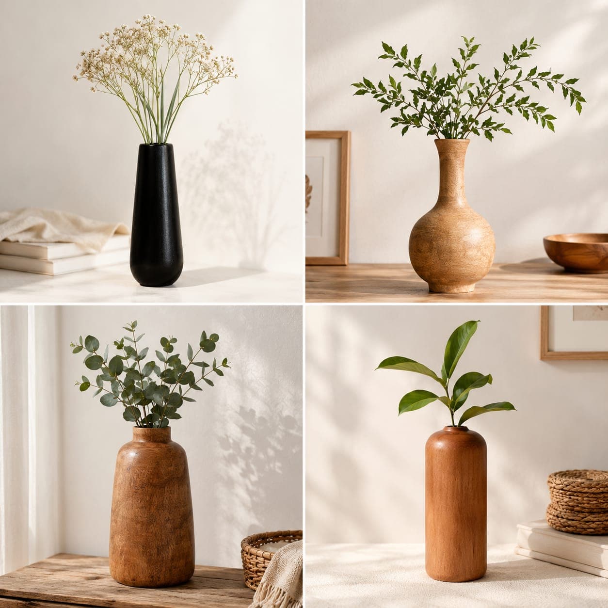 Wood Vase 04