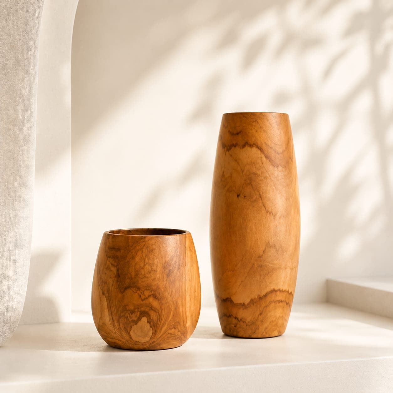 Wood Vase 02