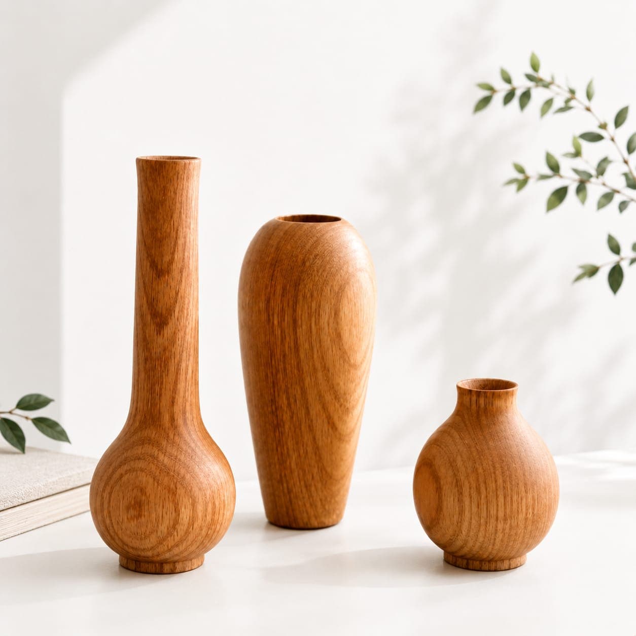 Wood Vase 03