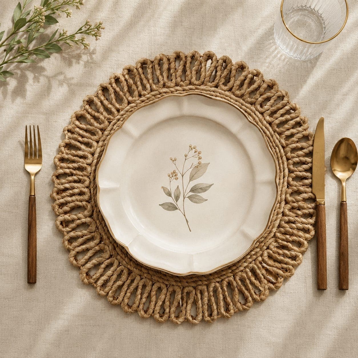 Placemat Anyaman 10