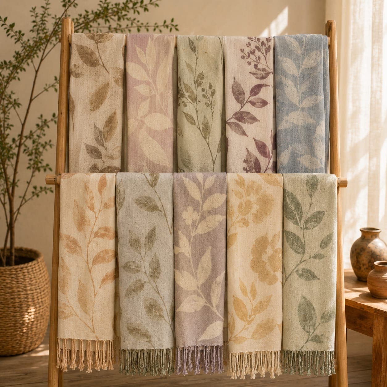 Ecoprint Scarf